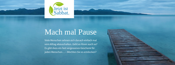 Flyer1 Jetzt Ist Sabbat - Der Ruhetag