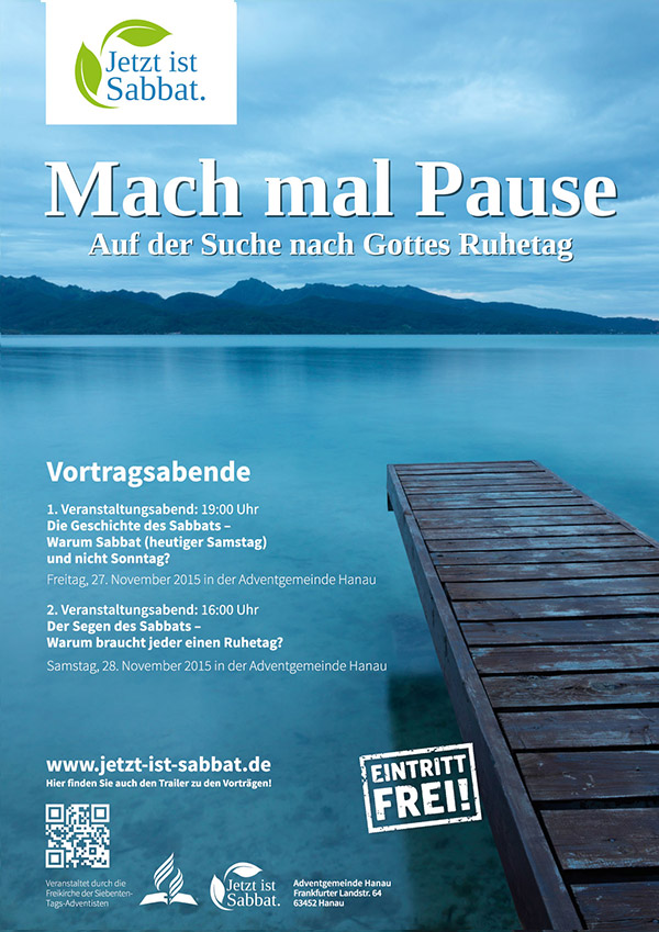 Plakat A2 Jetzt Ist Sabbat 2015 preview