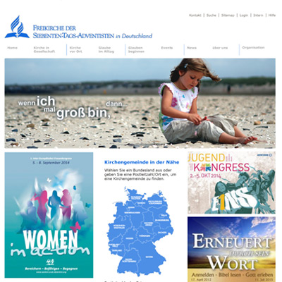 Hier erfahren sie alle Informationen zu den Adventisten in Deutschland